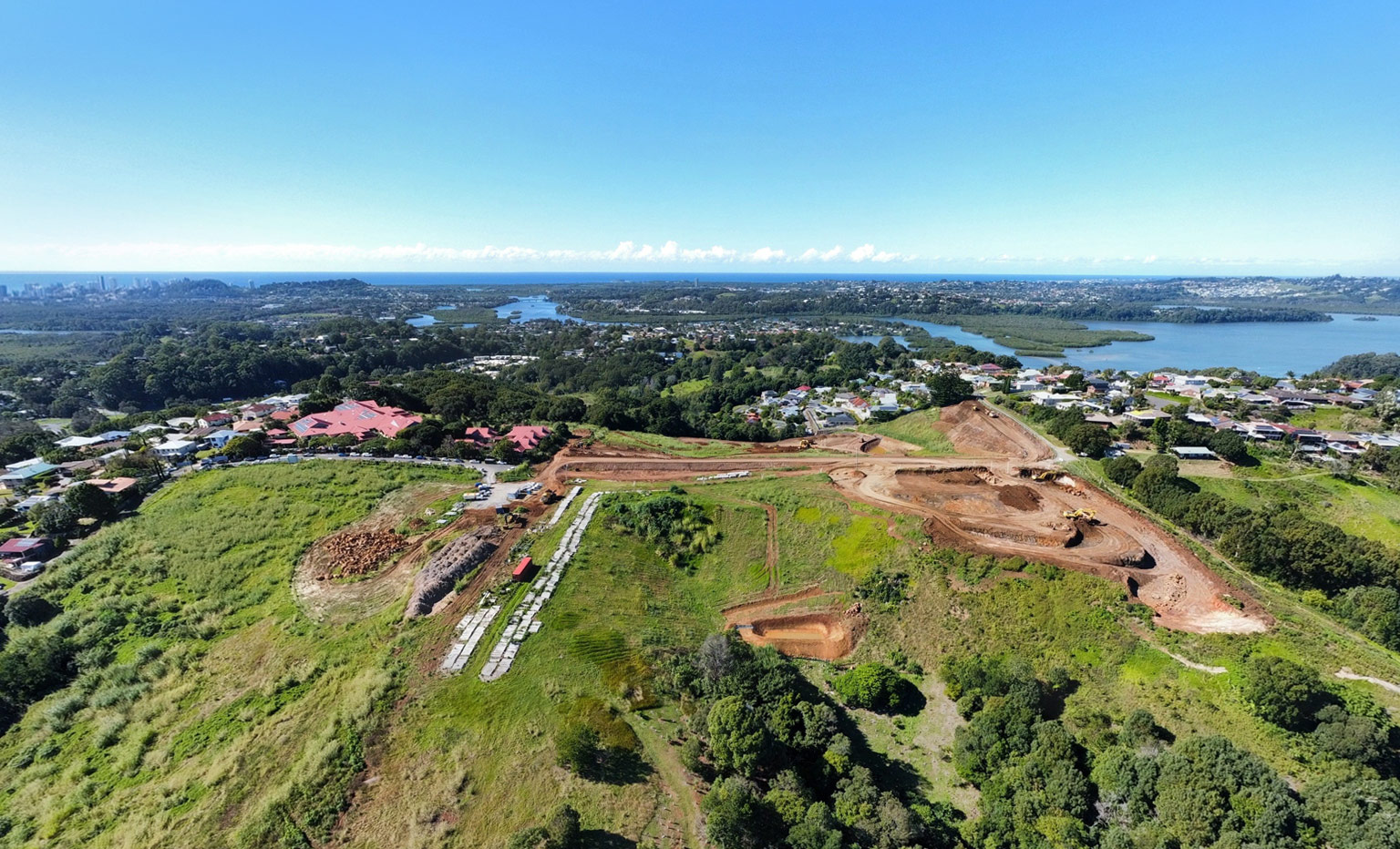 Tweed New Residential Land Estate Construction